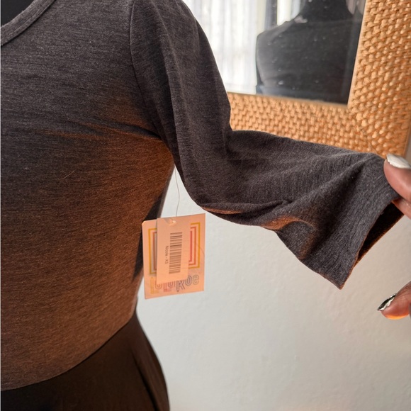 NWT!! 🖤☑️ LuLaRoe Charcoal and Black Dress - Picture 4 of 7